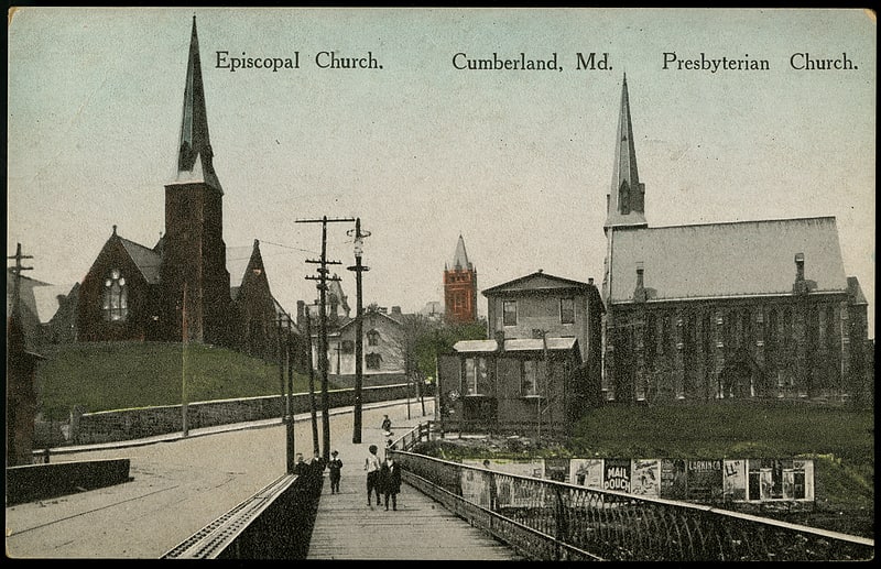 Episcopal church in Cumberland, Maryland