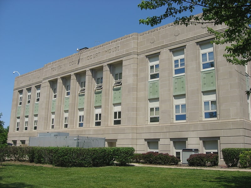 Courthouse in Covington, Indiana