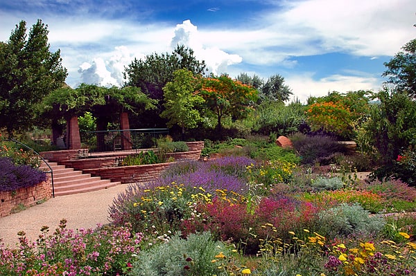 Botanical garden in Salt Lake City, Utah
