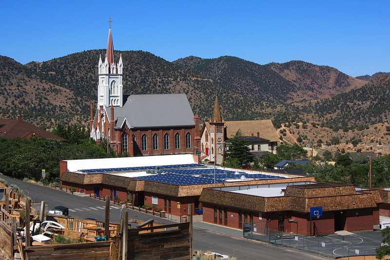 Church in Virginia City, Nevada