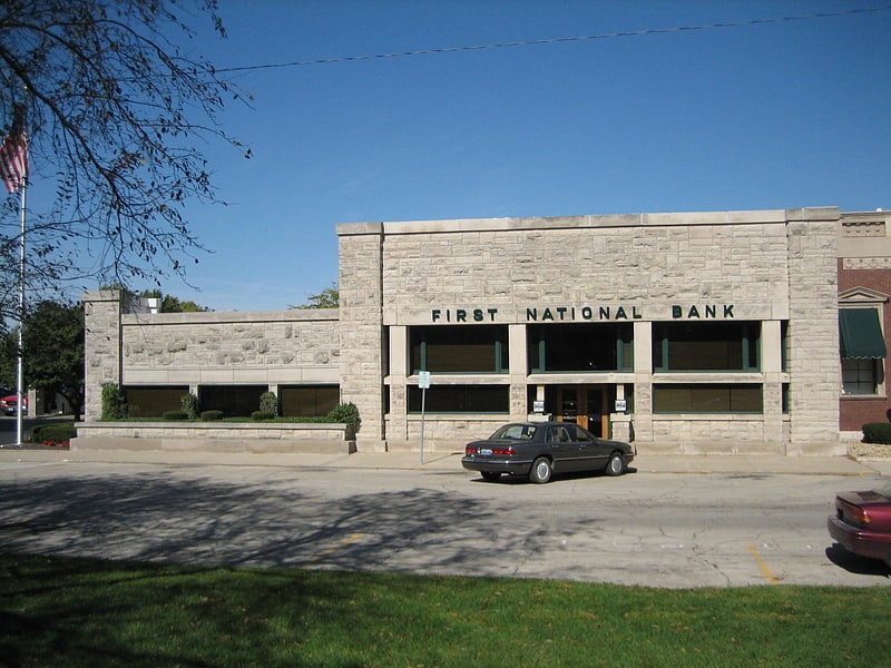 Bank in Dwight, Illinois