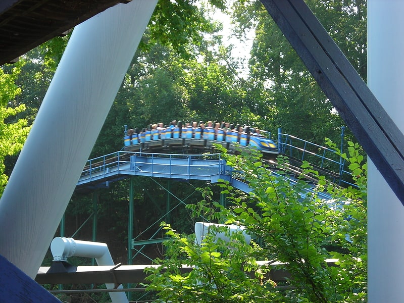 Roller coaster in Hershey, Pennsylvania