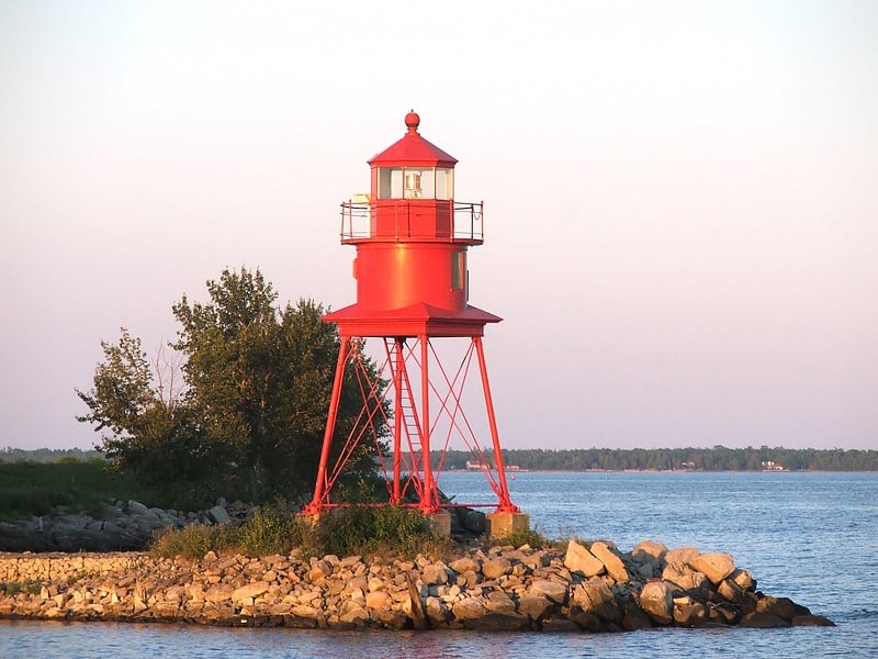 Lighthouse in Alpena County, Michigan