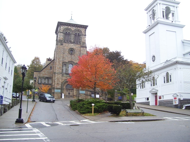 Iglesia unitaria universalista en Plymouth, Massachusetts