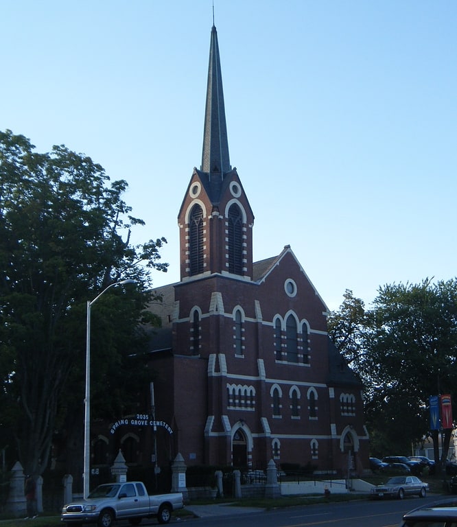 Methodist church in Hartford, Connecticut