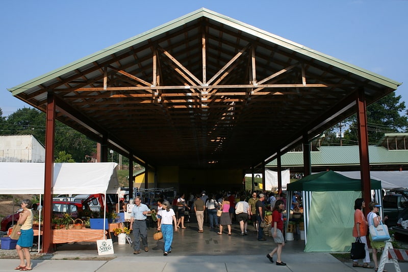 Farmers' market in Durham, North Carolina