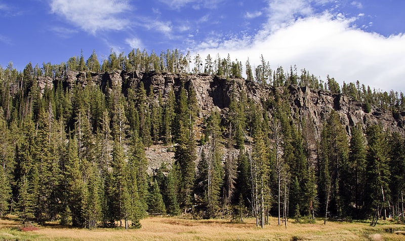 Cliff in Wyoming