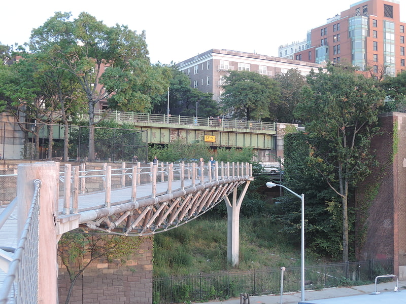 Footbridge in Brooklyn, New York