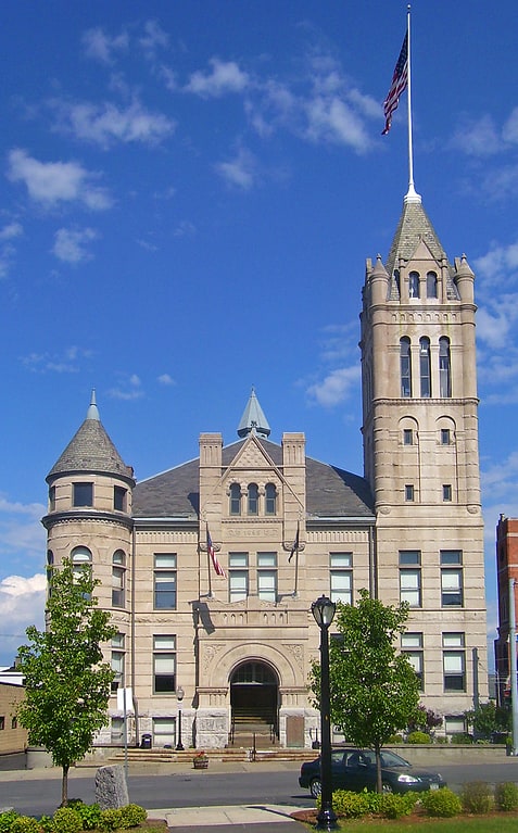 City or town hall in Cohoes, New York