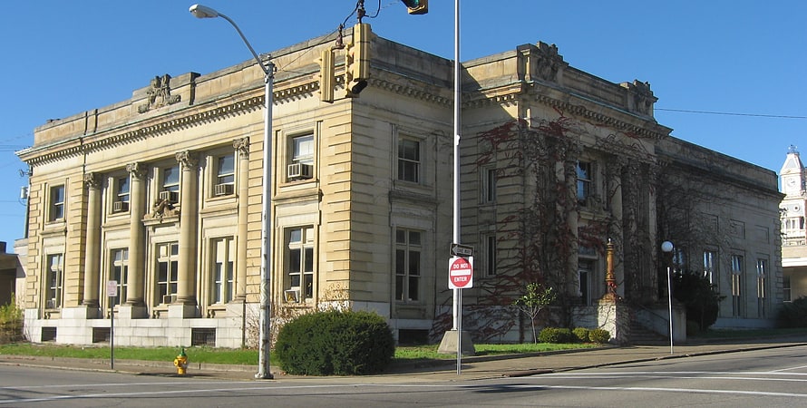 Post office in Zanesville, Ohio