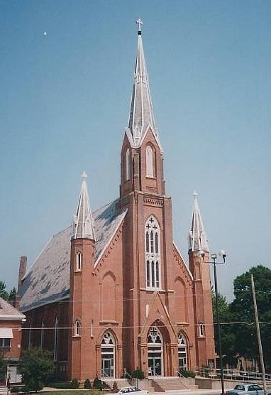 Église catholique à Keokuk, Iowa