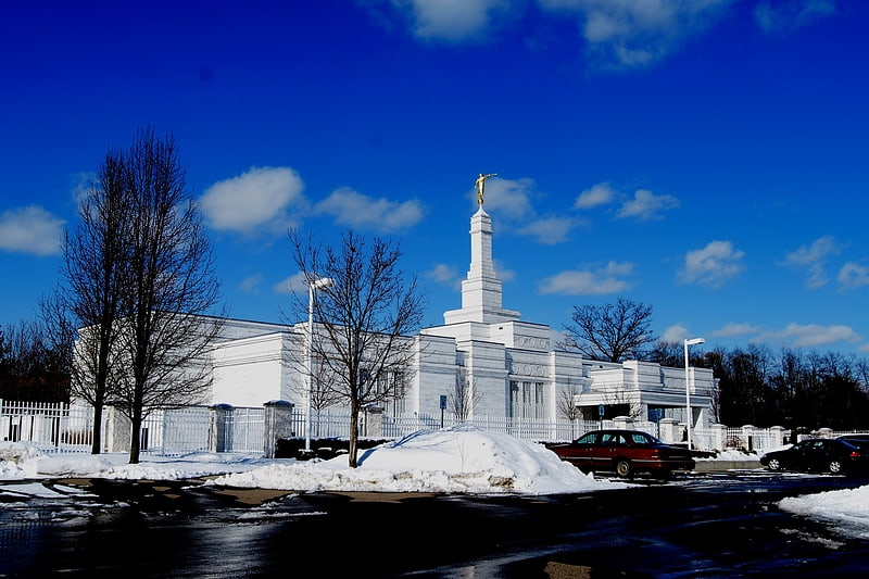 Temple de l'église de jésus-christ des saints des derniers jours à Bloomfield Hills, Michigan