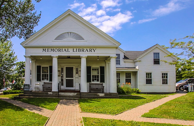 Public library in Boothbay Harbor, Maine
