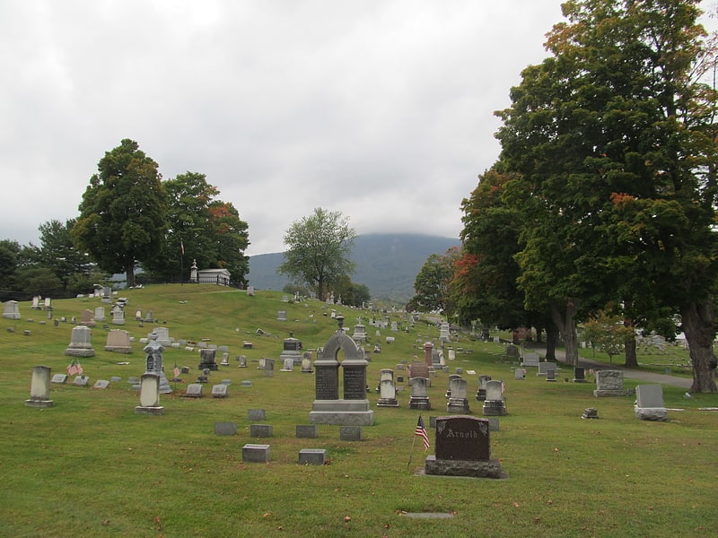 Cemetery in Adams, Massachusetts