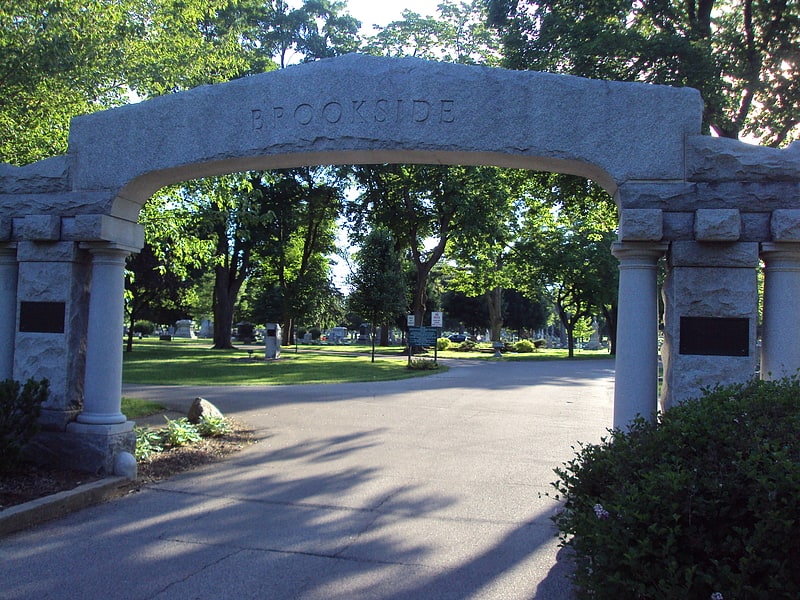 Cemetery in Tecumseh, Michigan