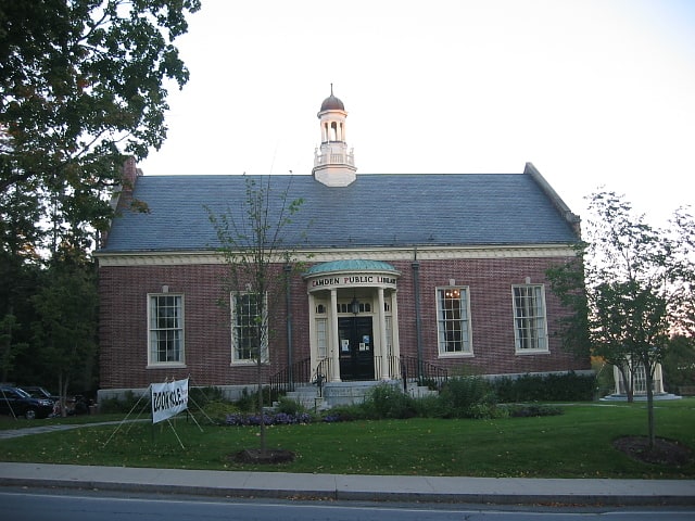Biblioteca pública en Camden, Maine