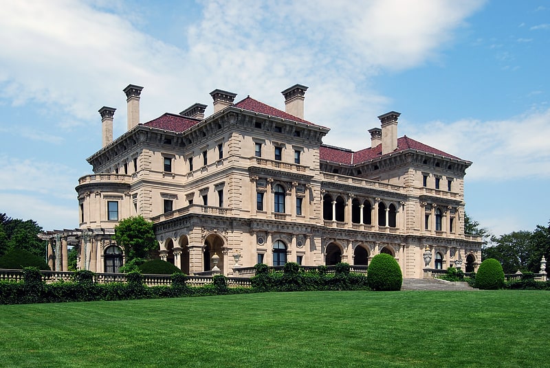 Opulente demeure Vanderbilt de la fin du XIXe siècle.