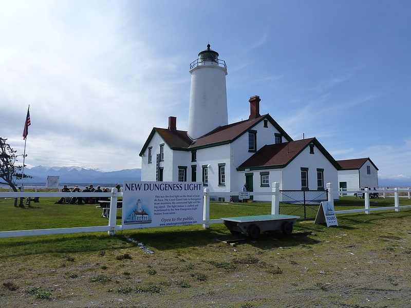 Lighthouse in Clallam County, Washington