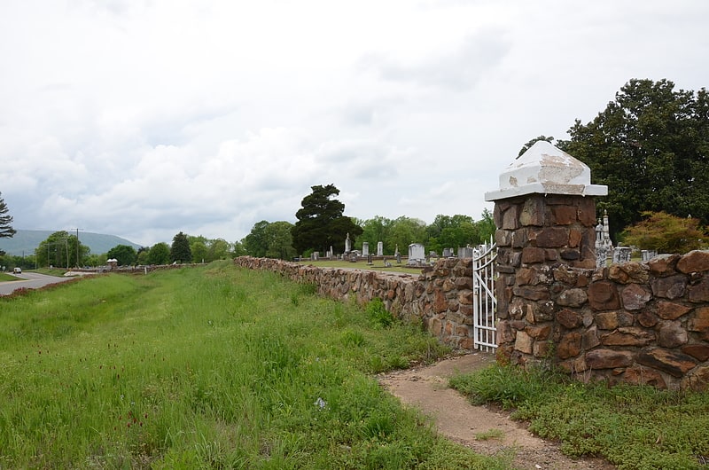 Cemetery in Dardanelle, Arkansas