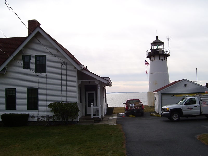 Lighthouse in Warwick, Rhode Island