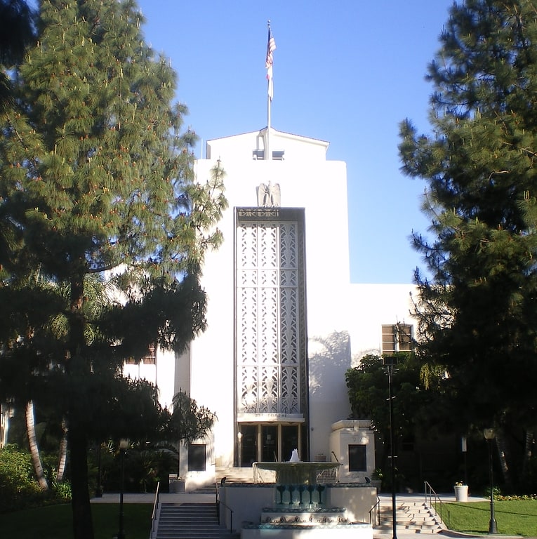 City government office in Burbank, California