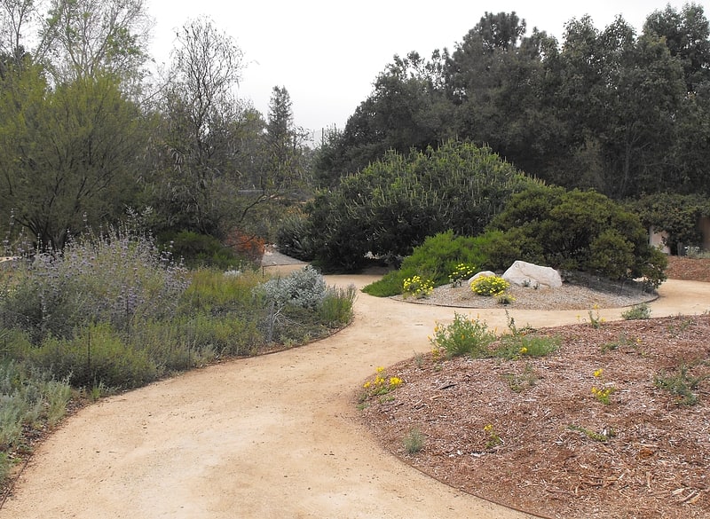 Botanical garden in Claremont, California
