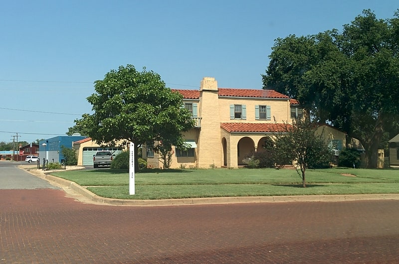 Historical landmark in Elk City, Oklahoma