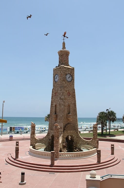 Daytona Beach Coquina Clock Tower