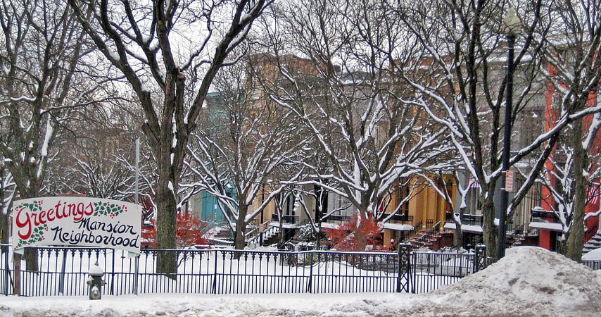 Park in Albany, New York