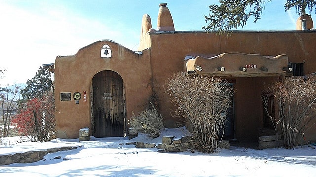 Building in Taos, New Mexico