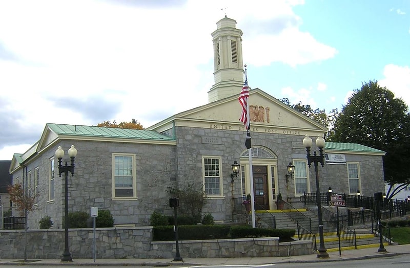 Post office in Milton, Massachusetts