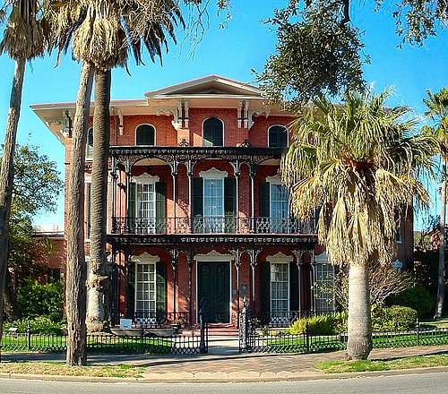 Historical landmark in Galveston, Texas