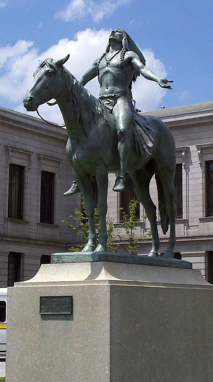 Statue by Cyrus Edwin Dallin