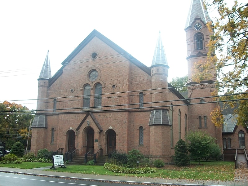 Church in Kinderhook, New York