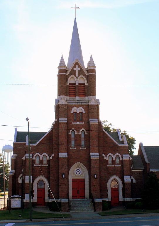 Church building in Lincolnton, North Carolina