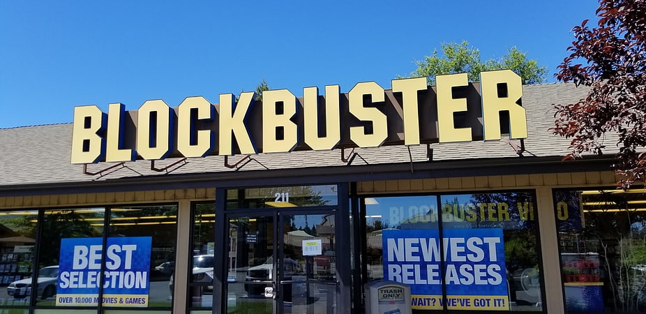 Movie rental store in Bend, Oregon