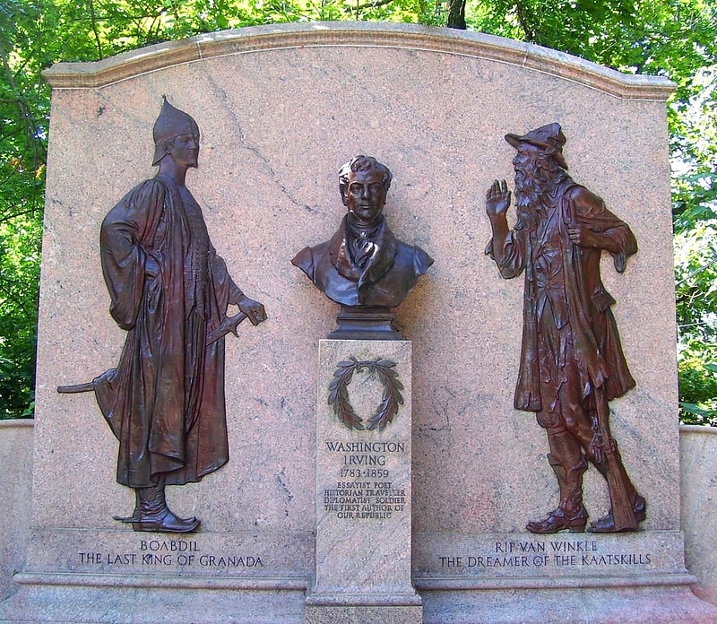 Monument in Irvington, New York