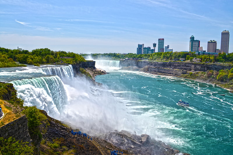 Waterfall in North America