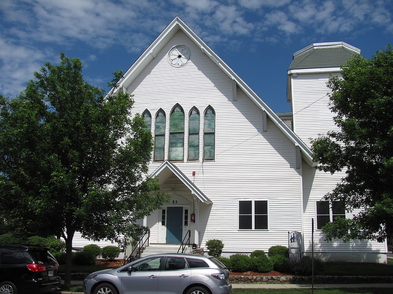 Church building in Stoneham, Massachusetts