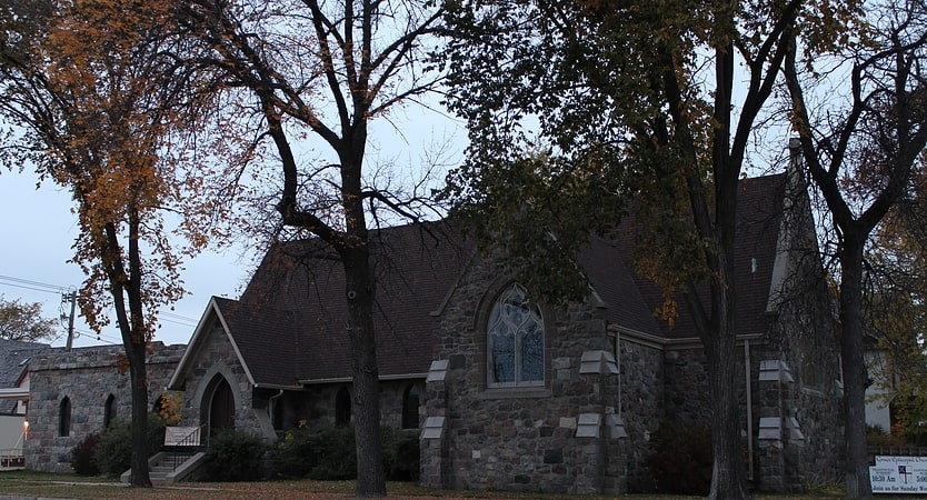Church building in Jamestown, North Dakota