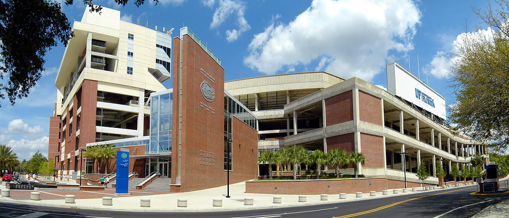 Stade de football américain à Gainesville, Floride