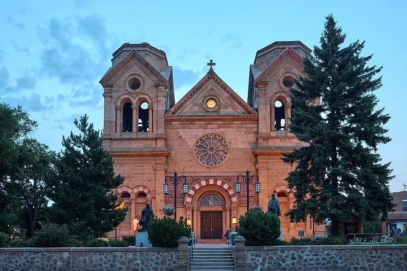Cathedral in Santa Fe, New Mexico