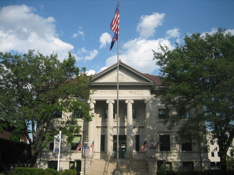 History museum in Rockford, Illinois