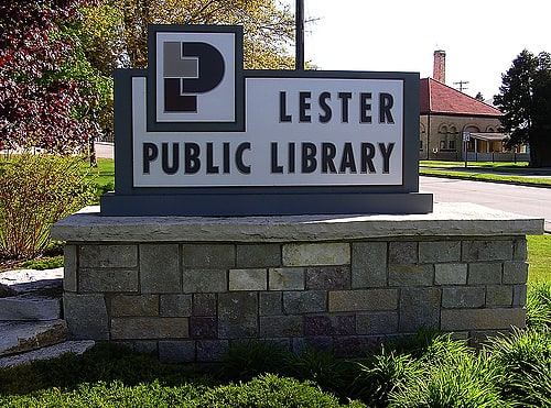 Public library in Two Rivers, Wisconsin