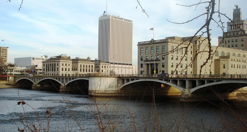 Bridge in Cedar Rapids, Iowa