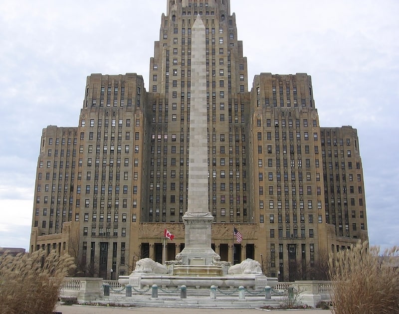 Monument à Buffalo, État de New York