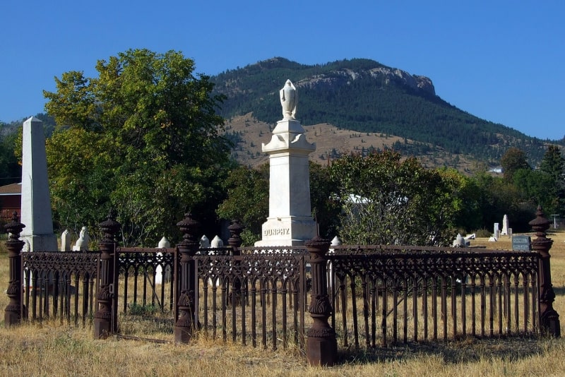 Cemetery in Helena, Montana
