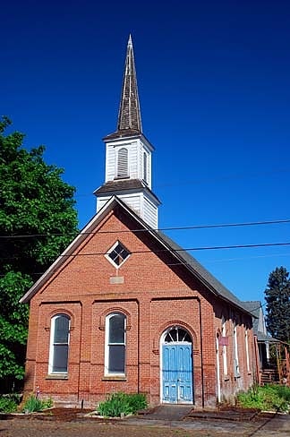 Church building in Dayton, Oregon