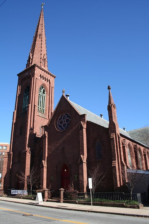 Episcopal church in New London, Connecticut
