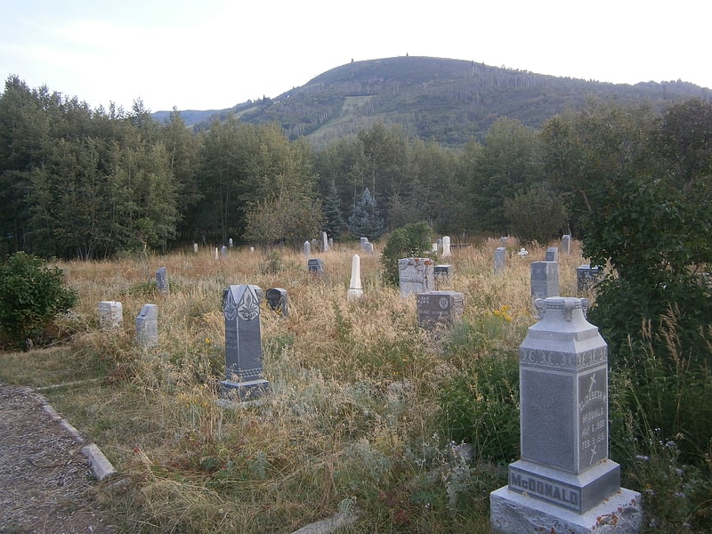 Cemetery in Park City, Utah